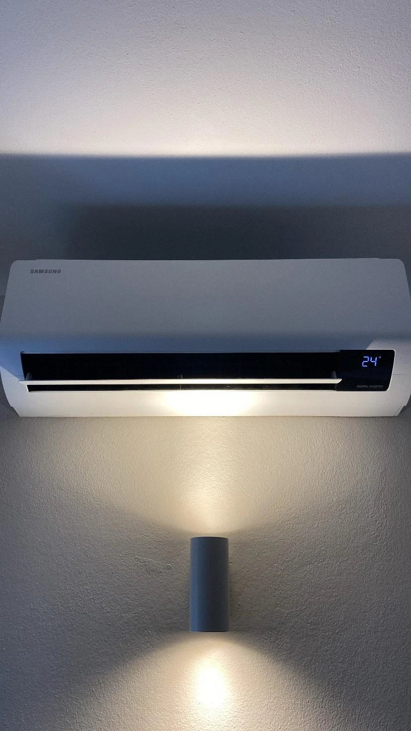 Ar condicionado instalado